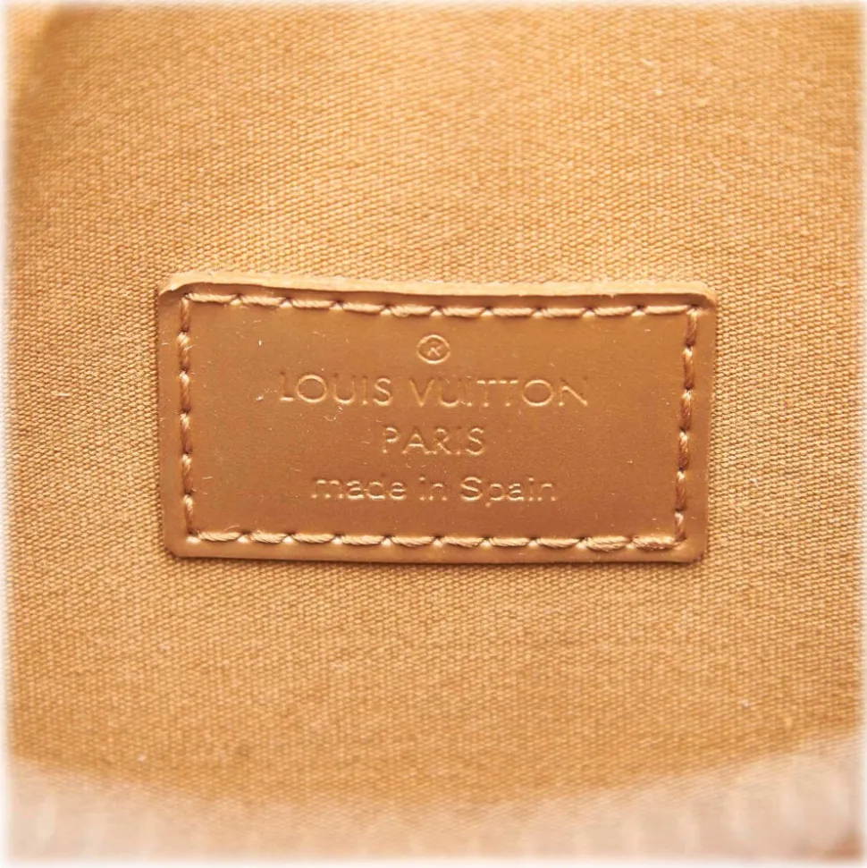 Louis Vuitton Vintage - Monogram Mat Sutter Bag - Gold Brown - Vernis Leather Handbag - Luxury High Quality - Avvenice