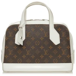 Louis Vuitton Vintage - Monogram Dora PM - Brown White - Leather Handbag - Luxury High Quality - Avvenice