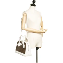 Louis Vuitton Vintage - Monogram Dora PM - Brown White - Leather Handbag - Luxury High Quality - Avvenice