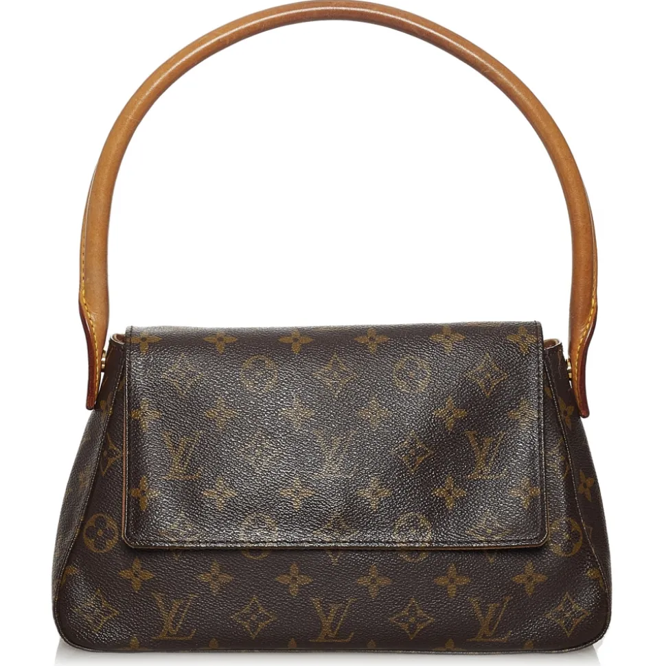 Louis Vuitton Vintage - Monogram Looping Mini - Brown - Leather Handbag - Luxury High Quality - Avvenice