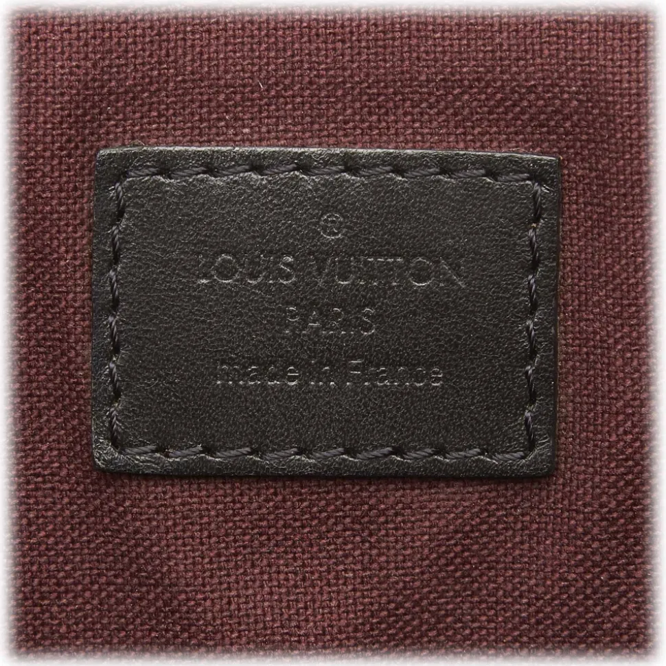 Louis Vuitton Vintage - Monogram Macassar Porte-Documents Jour Bag - Brown - Canvas and Leather Handbag - Luxury High Quality - Avvenice