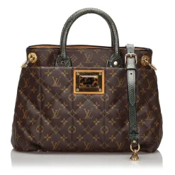 Louis Vuitton Vintage - Monogram Etoile Exotique MM - Brown - Canvas and Python Leather Handbag - Luxury High Quality - Avvenice