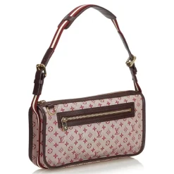 Louis Vuitton Vintage - Monogram Mini Lin Pochette Kathleen Bag - Pink - Monogram Leather Handbag - Luxury High Quality - Avvenice
