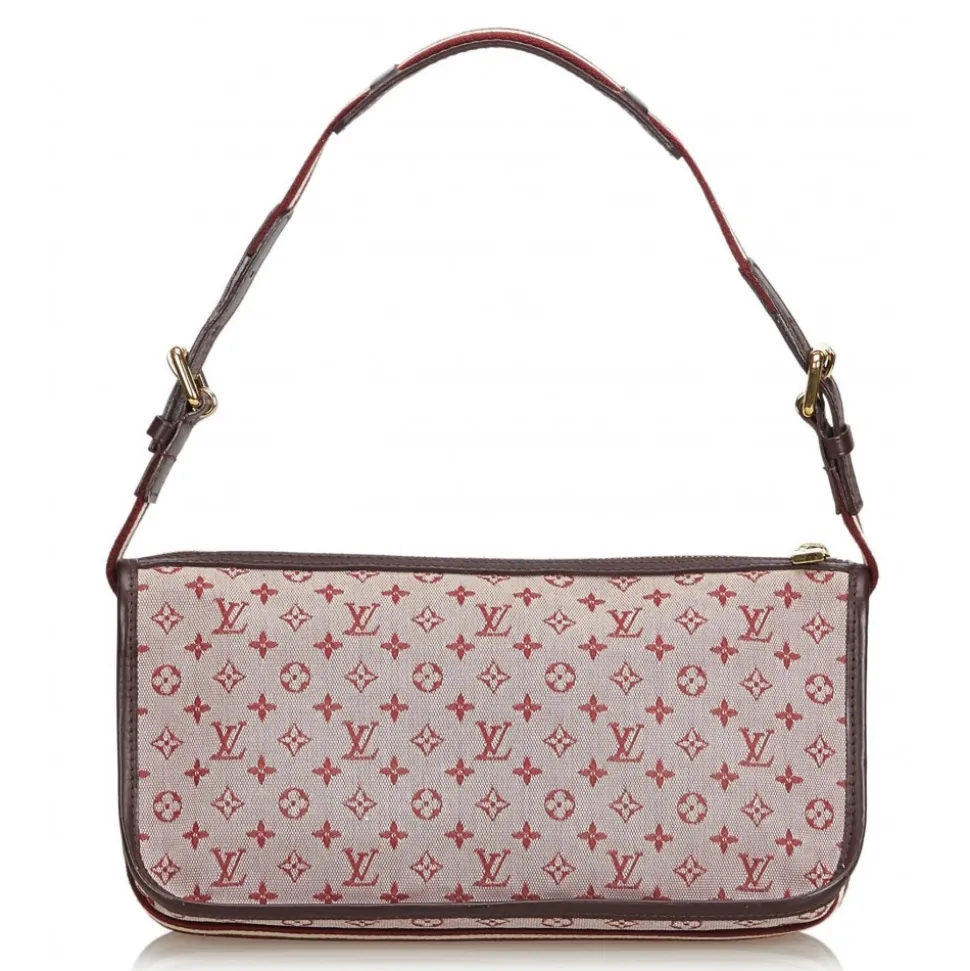 Louis Vuitton Vintage - Monogram Mini Lin Pochette Kathleen Bag - Pink - Monogram Leather Handbag - Luxury High Quality - Avvenice