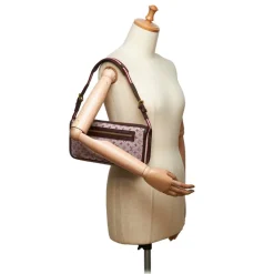 Louis Vuitton Vintage - Monogram Mini Lin Pochette Kathleen Bag - Pink - Monogram Leather Handbag - Luxury High Quality - Avvenice