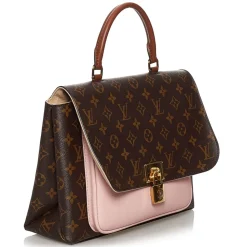 Louis Vuitton Vintage - Monogram Marignan - Brown Pink - Leather Handbag - Luxury High Quality - Avvenice