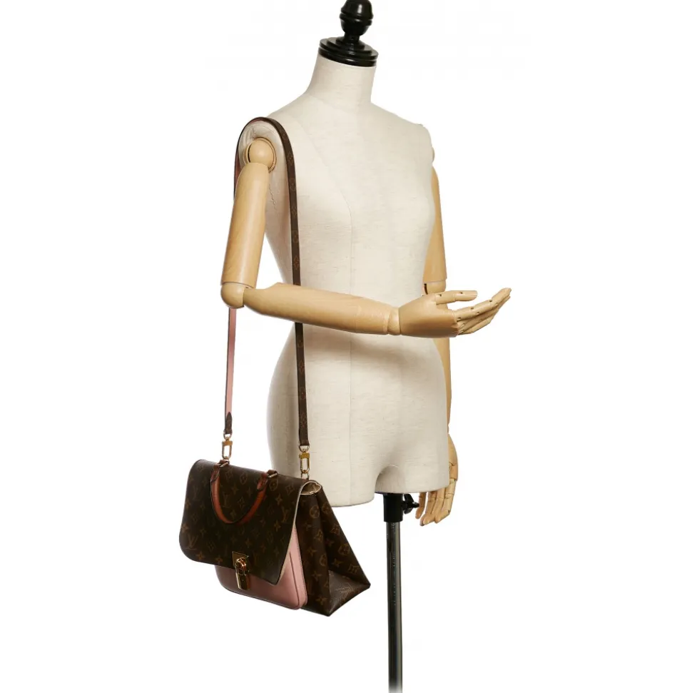 Louis Vuitton Vintage - Monogram Marignan - Brown Pink - Leather Handbag - Luxury High Quality - Avvenice