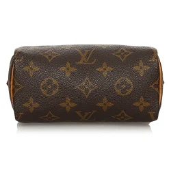 Louis Vuitton Vintage - Monogram Mini Speedy - Brown - Monogram Canvas x Leather Boston Bag - Luxury High Quality - Avvenice