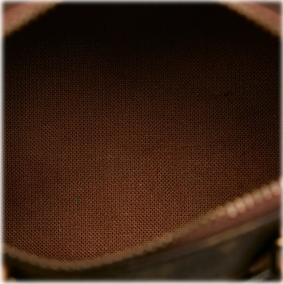 Louis Vuitton Vintage - Monogram Mini Speedy - Brown - Monogram Canvas x Leather Boston Bag - Luxury High Quality - Avvenice