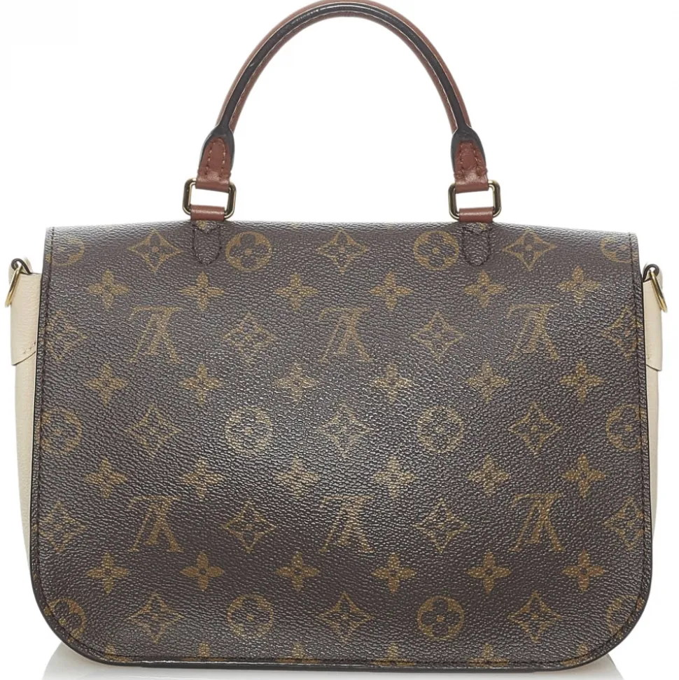 Louis Vuitton Vintage - Monogram Marignan - Brown White - Leather Handbag - Luxury High Quality - Avvenice