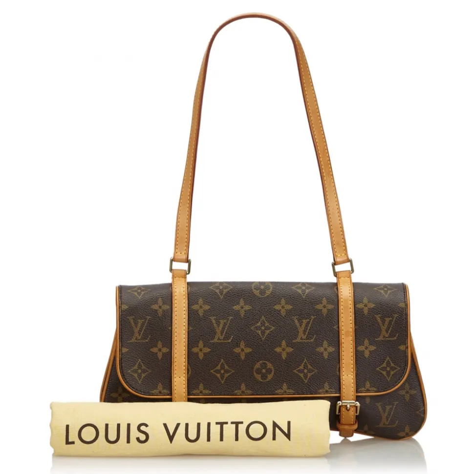 Louis Vuitton Vintage - Monogram Marelle Bag - Brown - Monogram Leather Handbag - Luxury High Quality - Avvenice