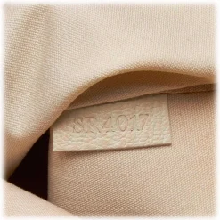 Louis Vuitton Vintage - Monogram Mini Lin Croisette Marina PM Bag - White Pink - Leather Handbag - Luxury High Quality - Avvenice