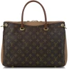 Louis Vuitton Vintage - Monogram Pallas Satchel - Brown - Leather Handbag - Luxury High Quality - Avvenice