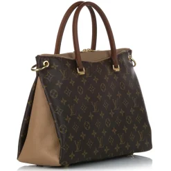 Louis Vuitton Vintage - Monogram Pallas Satchel - Brown - Leather Handbag - Luxury High Quality - Avvenice