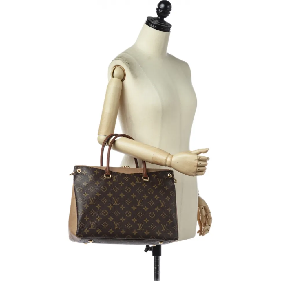 Louis Vuitton Vintage - Monogram Pallas Satchel - Brown - Leather Handbag - Luxury High Quality - Avvenice
