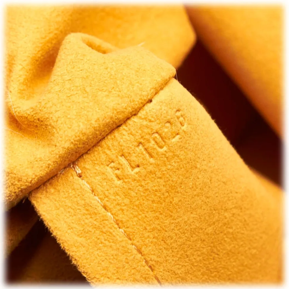 Louis Vuitton Vintage - Monogram Denim Baggy GM Bag - Blue - Denim and Vachetta Leather Handbag - Luxury High Quality - Avvenice