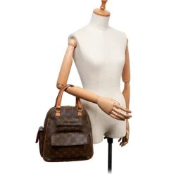 Louis Vuitton Vintage - Monogram Excentri-Cite Bag - Brown - Monogram Canvas and Leather Handbag - Luxury High Quality - Avvenice