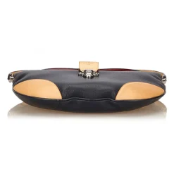 Louis Vuitton Vintage - Moon Besace GM Bag - Black & Brown - Taiga Leather and Leather Handbag - Luxury High Quality - Avvenice