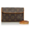 Louis Vuitton Vintage - Monogram Florentine Pochette Bag - Brown - Monogram Canvas and Leather Handbag - Luxury High Quality - Avvenice