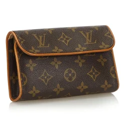 Louis Vuitton Vintage - Monogram Florentine Pochette Bag - Brown - Monogram Canvas and Leather Handbag - Luxury High Quality - Avvenice