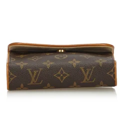 Louis Vuitton Vintage - Monogram Florentine Pochette Bag - Brown - Monogram Canvas and Leather Handbag - Luxury High Quality - Avvenice
