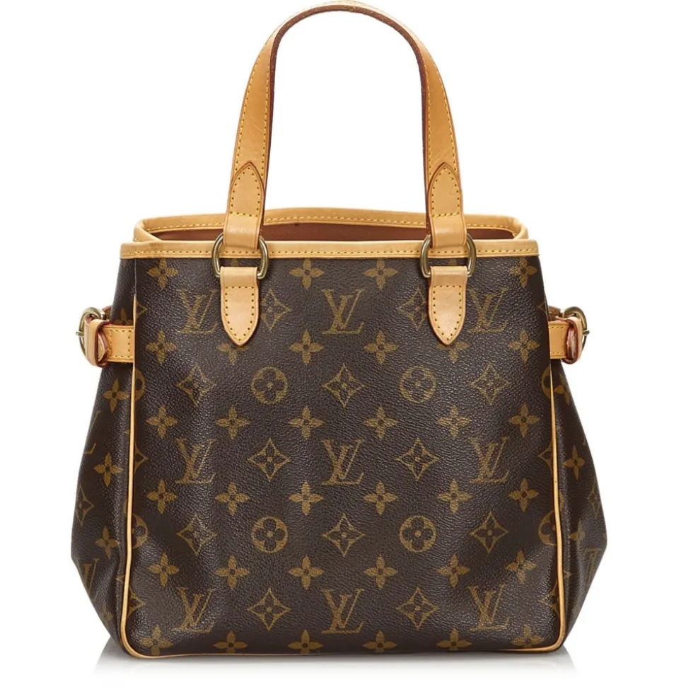 Louis Vuitton Vintage - Monogram Batignolles Vertical Bag - Brown - Canvas and Leather Handbag - Luxury High Quality - Avvenice