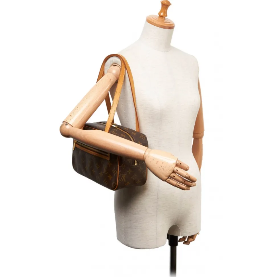 Louis Vuitton Vintage - Monogram Cite MM Bag - Brown - Leather Handbag - Luxury High Quality - Avvenice