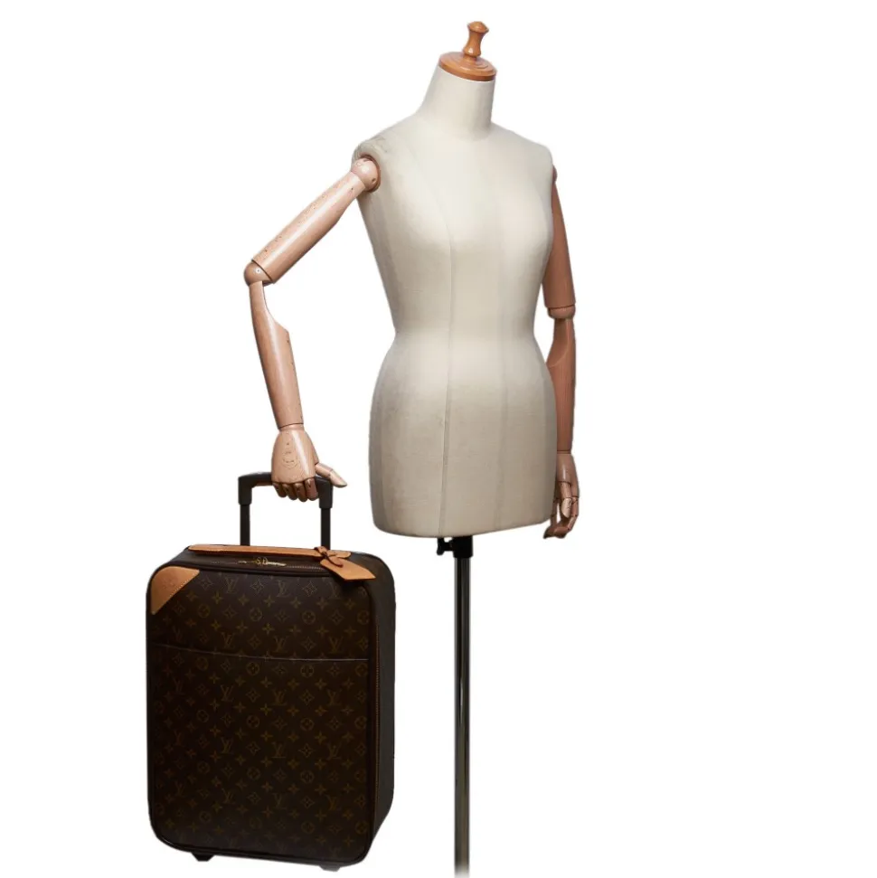 Louis Vuitton Vintage - Monogram Pegase 45 Trolley - Brown - Leather Trolley - Luxury High Quality - Avvenice