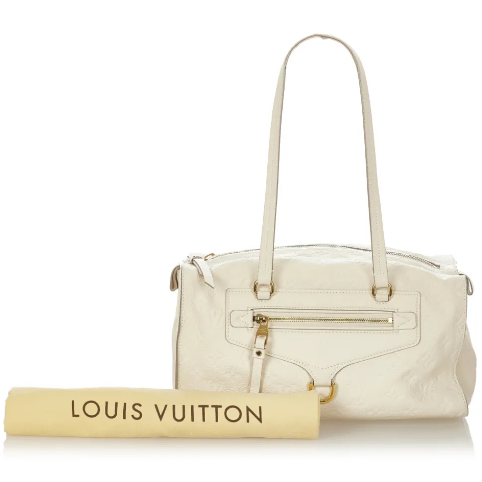 Louis Vuitton Vintage - Monogram Empreinte Inspiree - White - Leather and Monogram Empreinte Shoulder Bag - Luxury High Quality - Avvenice