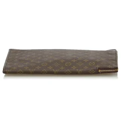 Louis Vuitton Vintage - Monogram Poche Documents Portfolio Bag - Brown - Canvas and Leather Handbag - Luxury High Quality - Avvenice