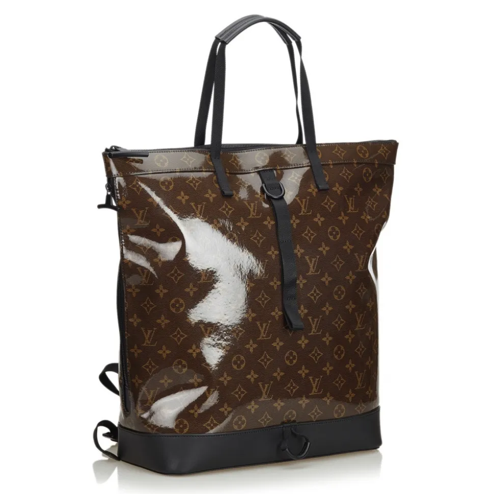 Louis Vuitton Vintage - Monogram Glaze Backpack Bag - Brown - Leather Bag Backpack - Luxury High Quality - Avvenice