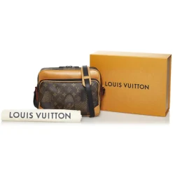Louis Vuitton Vintage - Monogram Nigo Nil Messenger - Brown - Leather Handbag - Luxury High Quality - Avvenice