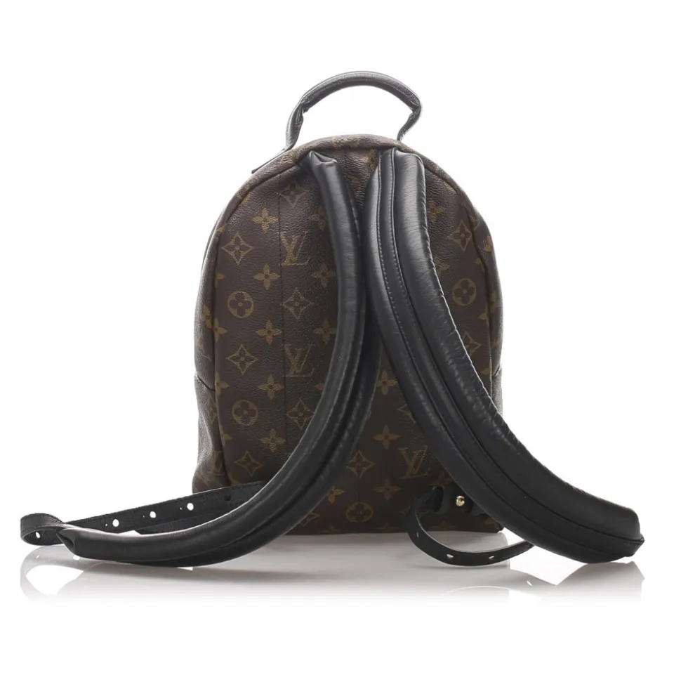 Louis Vuitton Vintage - Monogram Reverse Palm Springs PM Backpack - Brown - Canvas and Leather Backpack - Luxury High Quality - Avvenice