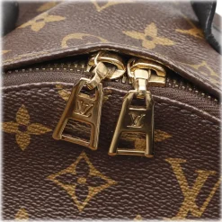 Louis Vuitton Vintage - Monogram Reverse Palm Springs PM Backpack - Brown - Canvas and Leather Backpack - Luxury High Quality - Avvenice