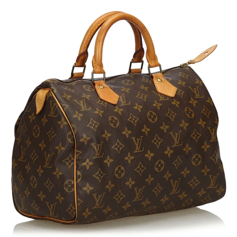 Louis Vuitton Vintage - Monogram Speedy 30 Bag - Brown - Monogram Leather Handbag - Luxury High Quality - Avvenice
