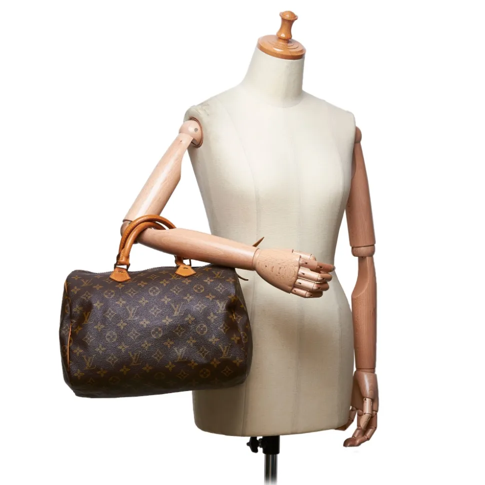 Louis Vuitton Vintage - Monogram Speedy 30 Bag - Brown - Monogram Leather Handbag - Luxury High Quality - Avvenice