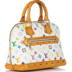 Louis Vuitton Vintage - Monogram Multicolore Alma PM - White Multicolor - Leather Handbag - Luxury High Quality - Avvenice
