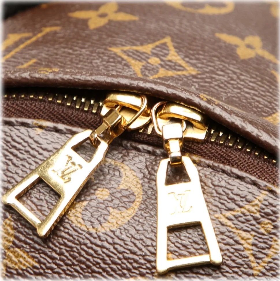 Louis Vuitton Vintage - Monogram Palm Springs MM Backpack - Brown - Canvas and Leather Backpack - Luxury High Quality - Avvenice