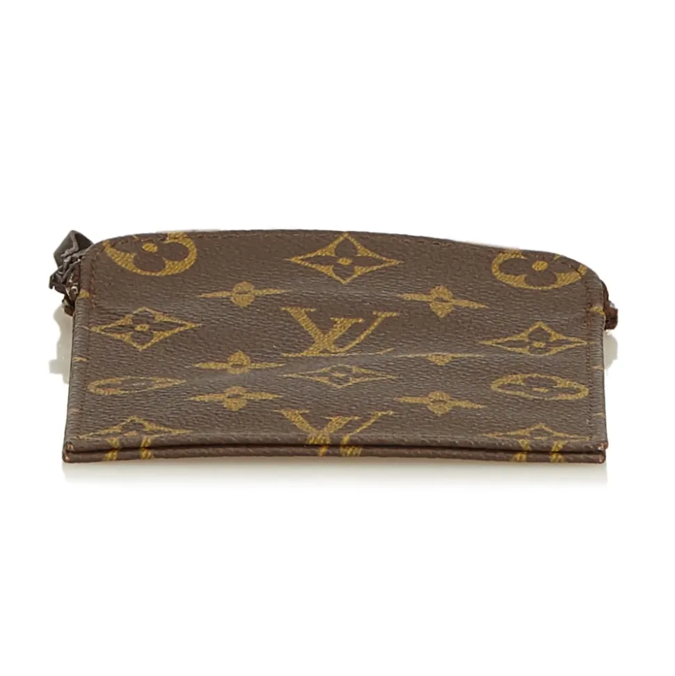 Louis Vuitton Vintage - Monogram Pochette Secret Passport Holder - Brown - Monogram Canvas and Leather - Luxury High Quality - Avvenice