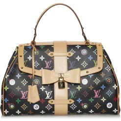 Louis Vuitton Vintage - Monogram Multicolore Murakami Eye Love You - Black Multicolor - Leather Handbag - Luxury High Quality - Avvenice