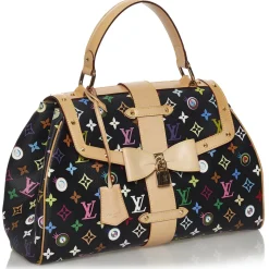 Louis Vuitton Vintage - Monogram Multicolore Murakami Eye Love You - Black Multicolor - Leather Handbag - Luxury High Quality - Avvenice