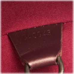 Louis Vuitton Vintage - Monogram Glace Alston Bag - Dark Brown - Leather Handbag - Luxury High Quality - Avvenice