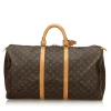 Louis Vuitton Vintage - Monogram Keepall 55 Bag - Brown - Monogram Leather Handbag - Luxury High Quality - Avvenice