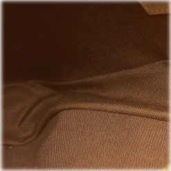 Louis Vuitton Vintage - Monogram Gange Pochette - Brown - Canvas and Vachetta Leather Bag - Luxury High Quality - Avvenice