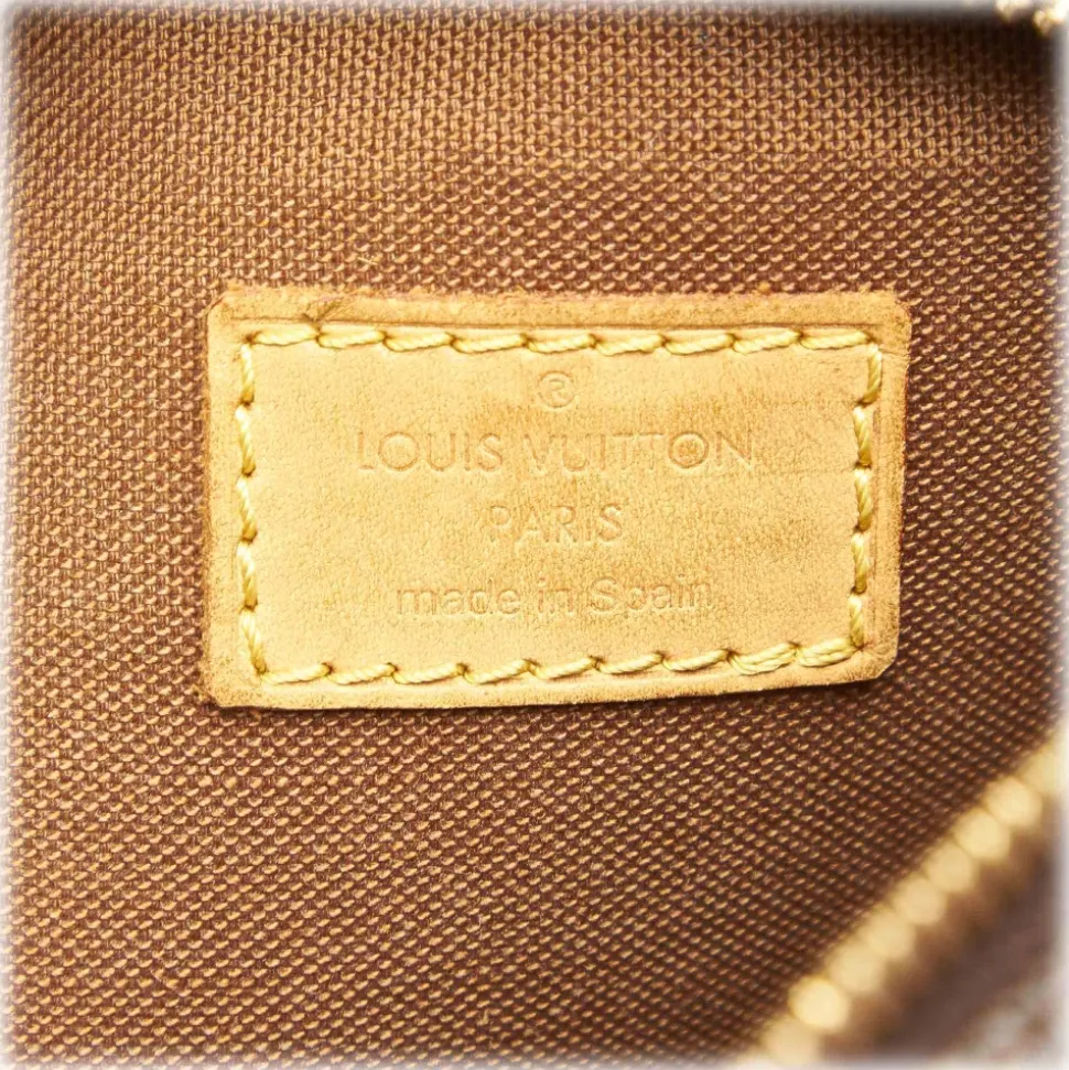 Louis Vuitton Vintage - Monogram Gange Pochette - Brown - Canvas and Vachetta Leather Bag - Luxury High Quality - Avvenice