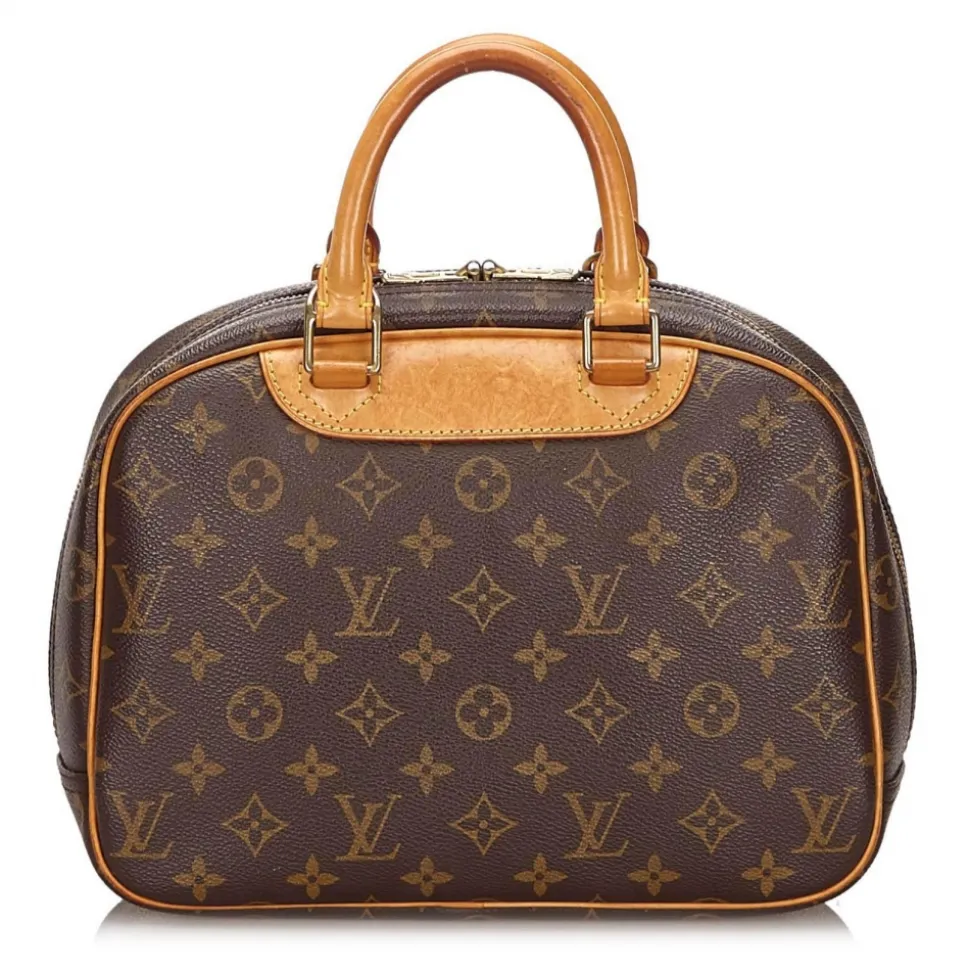 Louis Vuitton Vintage - Monogram Trouville Bag - Brown - Monogram Canvas and Leather Handbag - Luxury High Quality - Avvenice