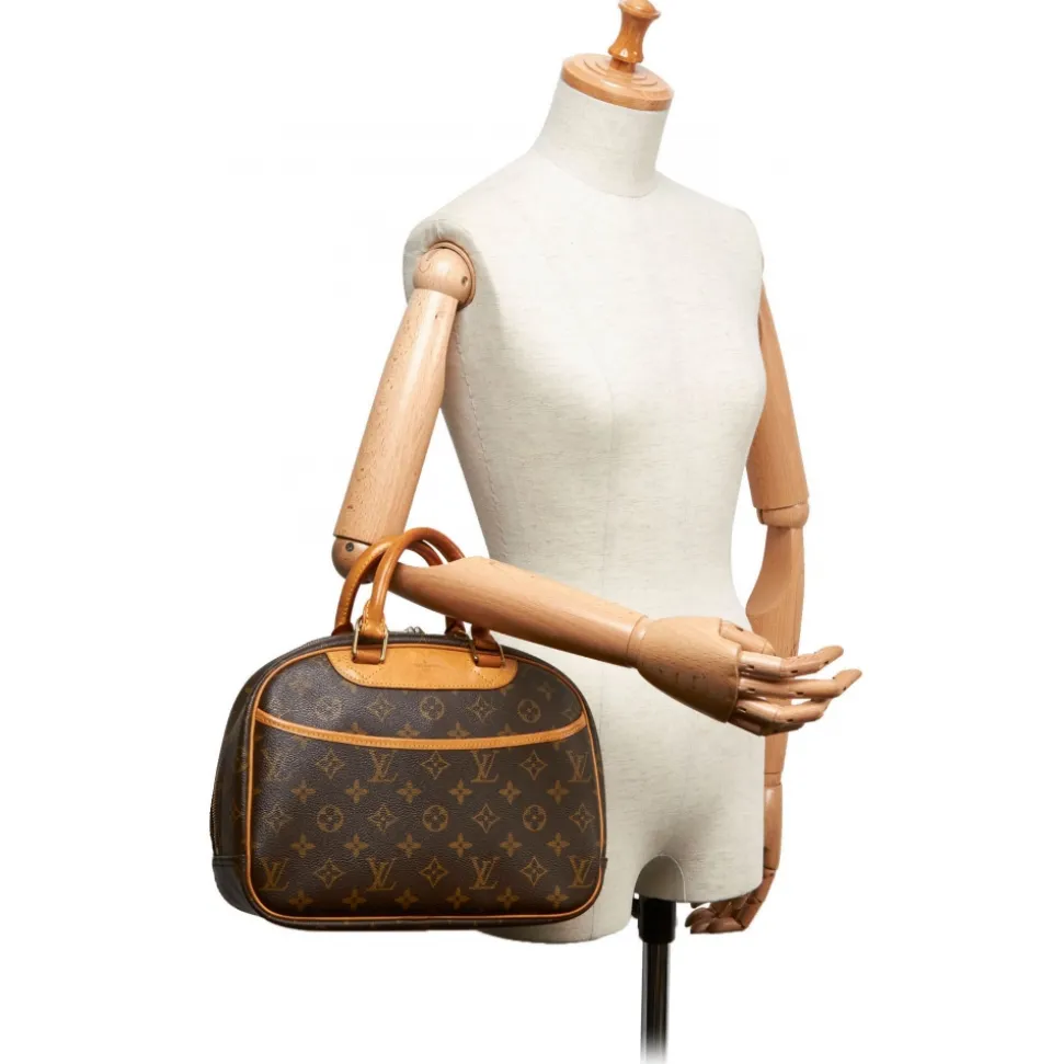 Louis Vuitton Vintage - Monogram Trouville Bag - Brown - Monogram Canvas and Leather Handbag - Luxury High Quality - Avvenice