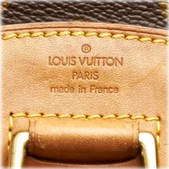 Louis Vuitton Vintage - Monogram Montsouris PM - Brown - Canvas and Vachetta Leather Backpack - Luxury High Quality - Avvenice