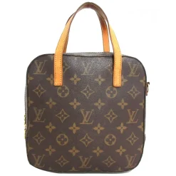 Louis Vuitton Vintage - Monogram Spontini - Brown - Monogram Canvas Handbag - Luxury High Quality - Avvenice