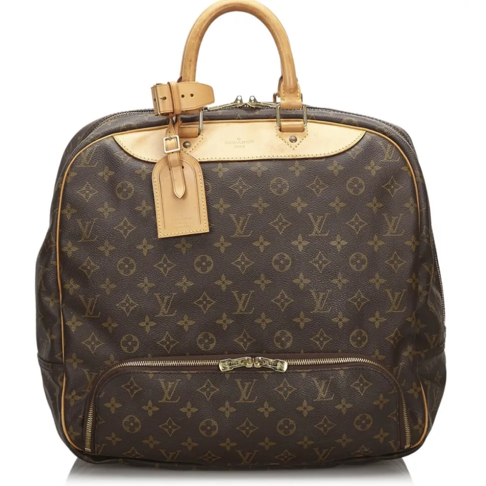 Louis Vuitton Vintage - Monogram Canvas Evasion Bag - Brown - Monogram Canvas and Leather Handbag - Luxury High Quality - Avvenice